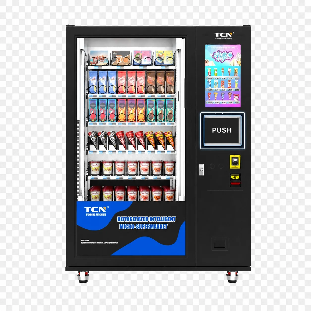 Frozen vending machine